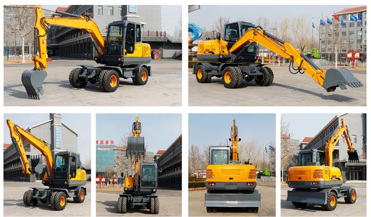 15.5 Ton wheel excavator