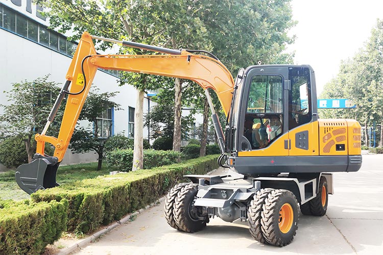 7.5 Ton Wheel excavator