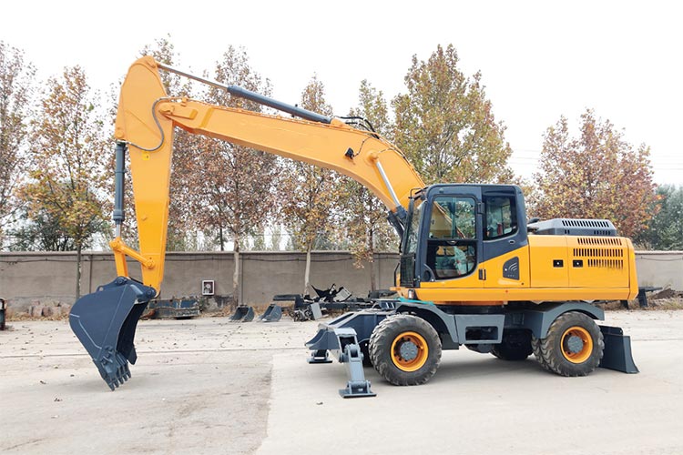 21,5 ton Grote wieluitgraving