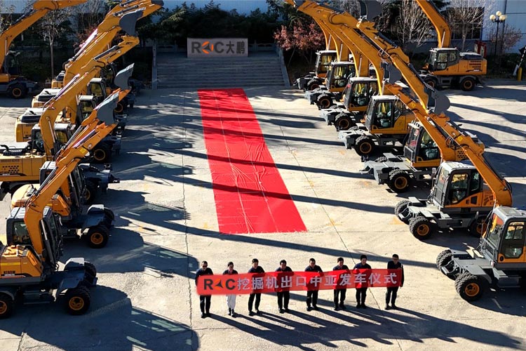  exported to Central Asia departure ceremony was held