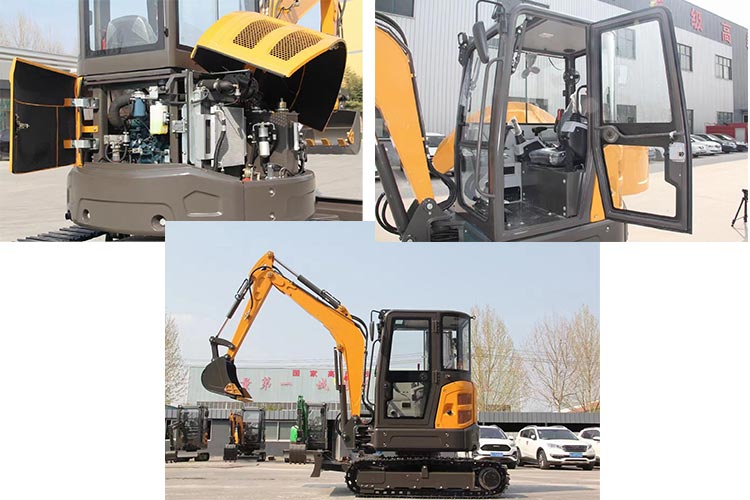 3.5T kiskotró 3.5T small excavator