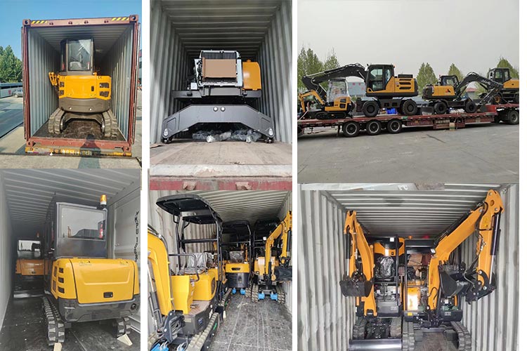 8.5 Ton wheel excavator