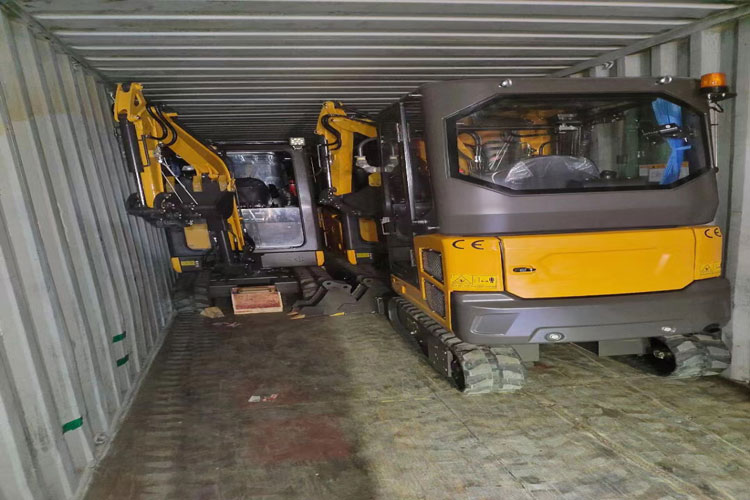 1T crawler excavator