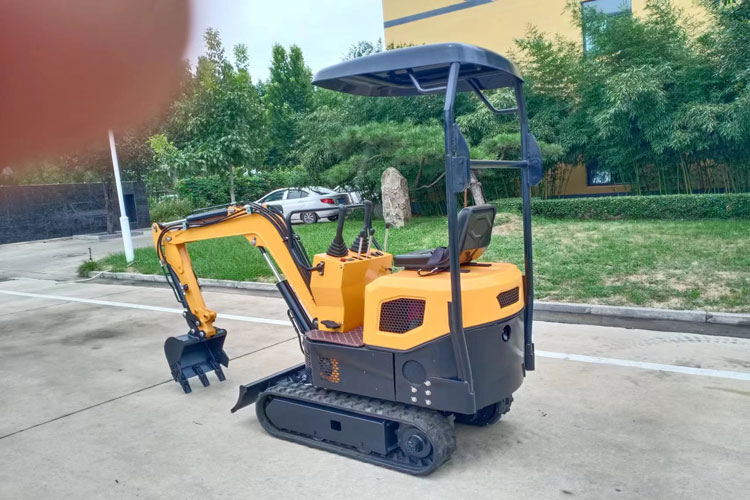 Escavadeira de esteira 1T