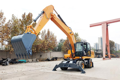 21.5 Tons Big wheel excavation