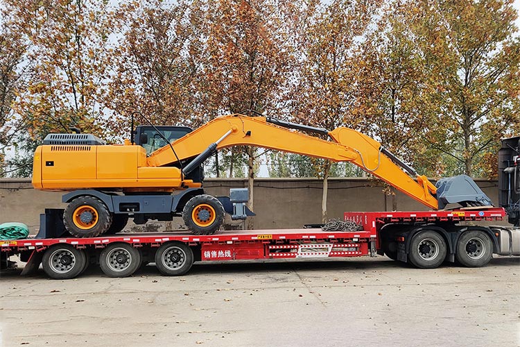 21.5 Ton wheel excavator