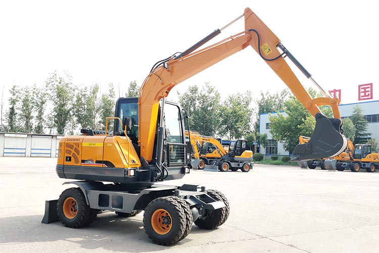 8.5 Ton Small Wheel excavator