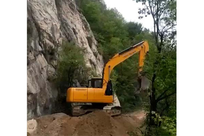 18T crawler excavator