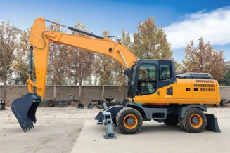 21.5 Ton wheel excavator