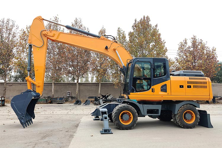 21.5 Ton Large wheeled excavator