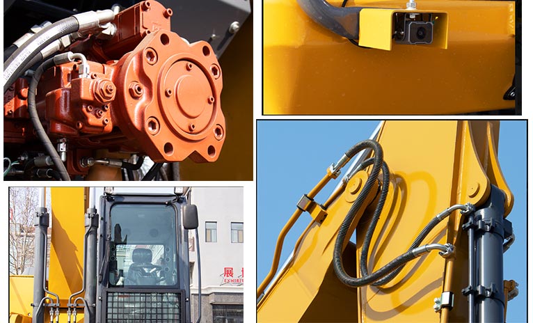 15.5 Ton wheel excavator