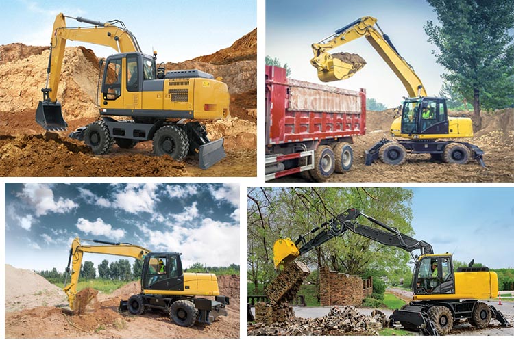 21.5 wheel excavator 21.5 wheel excavator