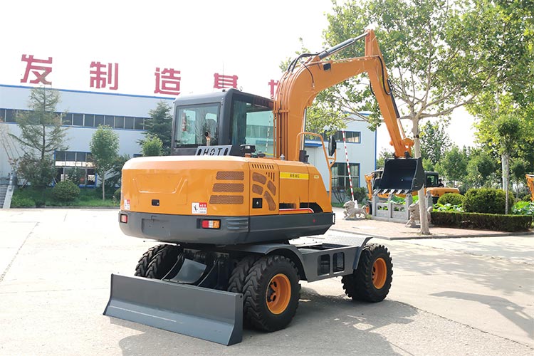 7,5 тонна шағын доңғалақты экскаватор