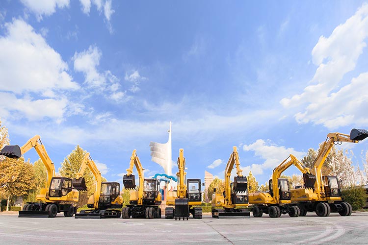 15.5 Ton wheel excavator