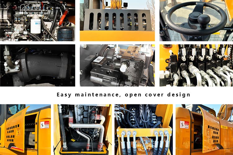 15.5 Ton wheel excavator