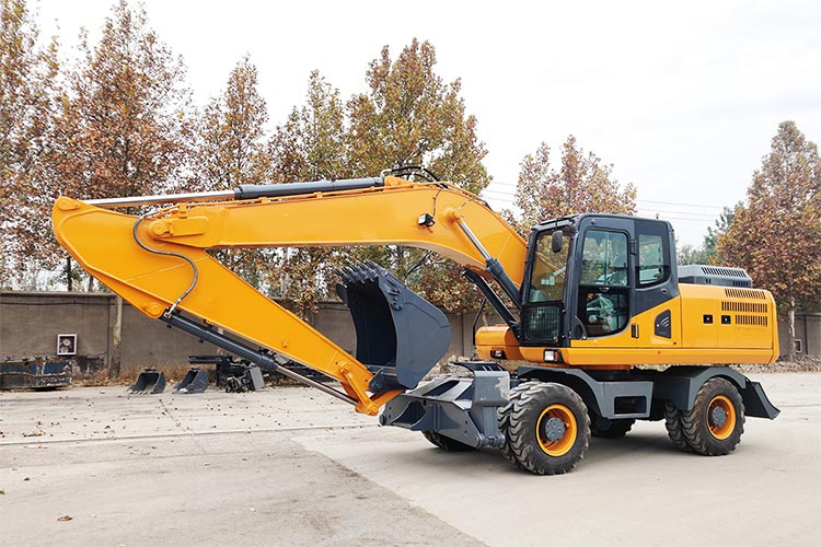 21.5 Tons Big wheel excavation