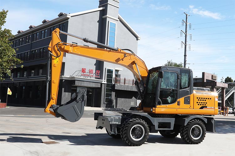 15.5 Ton Large wheel excavator