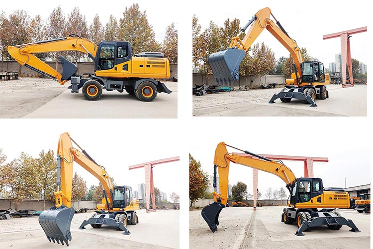 21.5 Ton wheel excavator