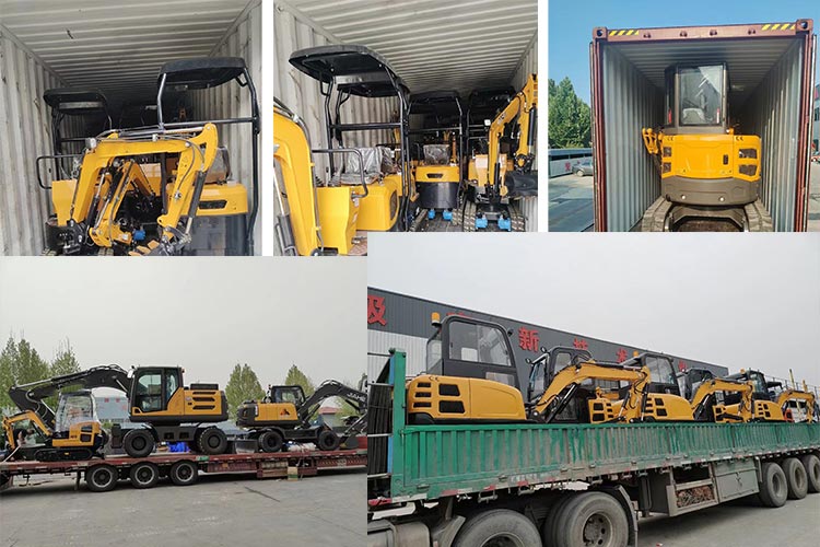 17.5 Ekskavator roda 17.5 Wheel excavator