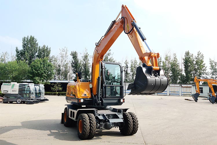 8.5 Ton Small Wheel excavator